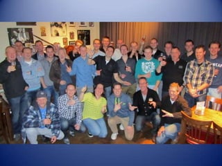 Afscheidsfeest Andre met collega's