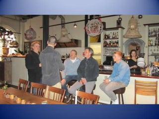 Afscheidsfeest Andre met collega's