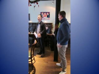 Afscheidsfeest Andre met collega's