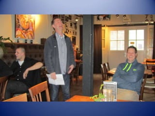 Afscheidsfeest Andre met collega's