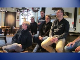 Afscheidsfeest Andre met collega's