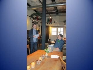 Afscheidsfeest Andre met collega's