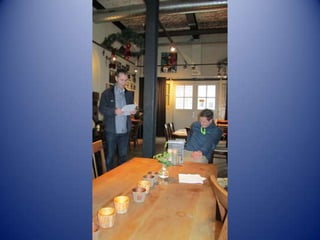 Afscheidsfeest Andre met collega's