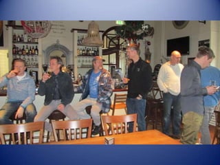 Afscheidsfeest Andre met collega's