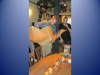 Afscheidsfeest Andre met collega's