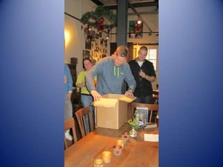 Afscheidsfeest Andre met collega's