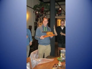 Afscheidsfeest Andre met collega's