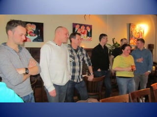 Afscheidsfeest Andre met collega's