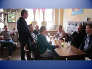 Afscheidsfeest Andre met collega's