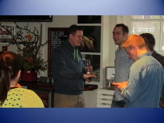 Afscheidsfeest Andre met collega's