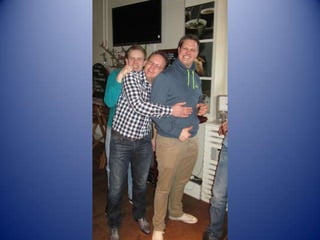 Afscheidsfeest Andre met collega's