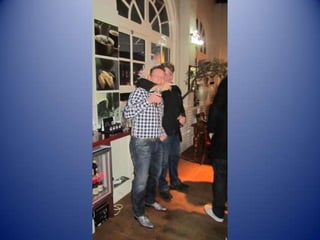 Afscheidsfeest Andre met collega's