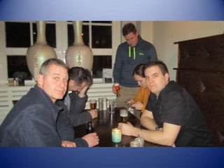 Afscheidsfeest Andre met collega's