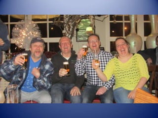 Afscheidsfeest Andre met collega's