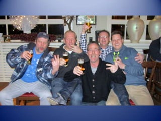 Afscheidsfeest Andre met collega's