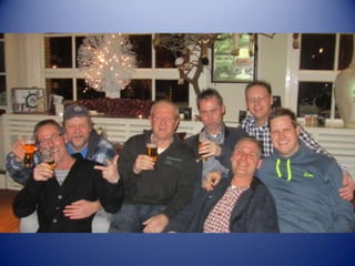 Afscheidsfeest Andre met collega's