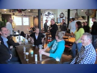 Afscheidsfeest Andre met collega's