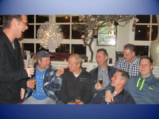 Afscheidsfeest Andre met collega's