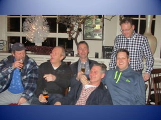 Afscheidsfeest Andre met collega's
