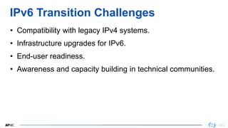 RIRs and the Next Chapter of Internet Growth - from IPv4 to IPv6 | PDF