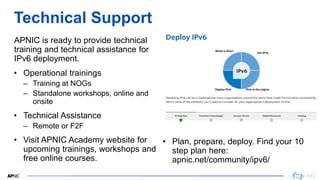 RIRs and the Next Chapter of Internet Growth - from IPv4 to IPv6 | PDF