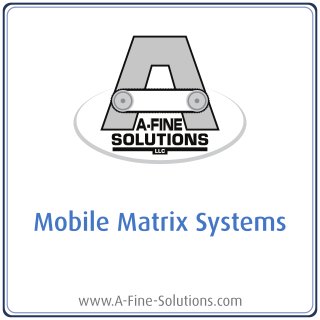 Mobile Matrix Systems from A Fine Solutions