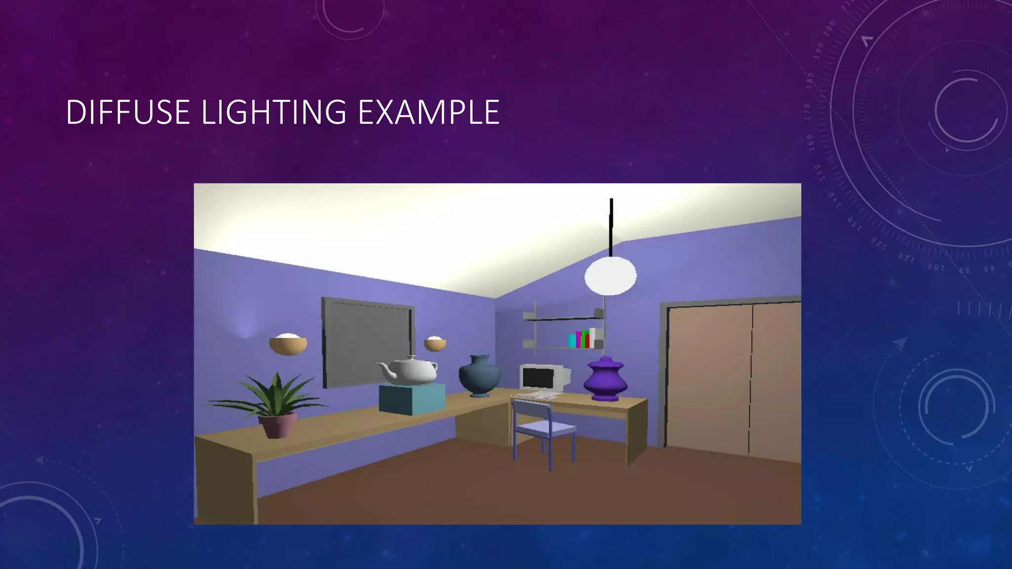 DIFFUSE LIGHTING EXAMPLE
 