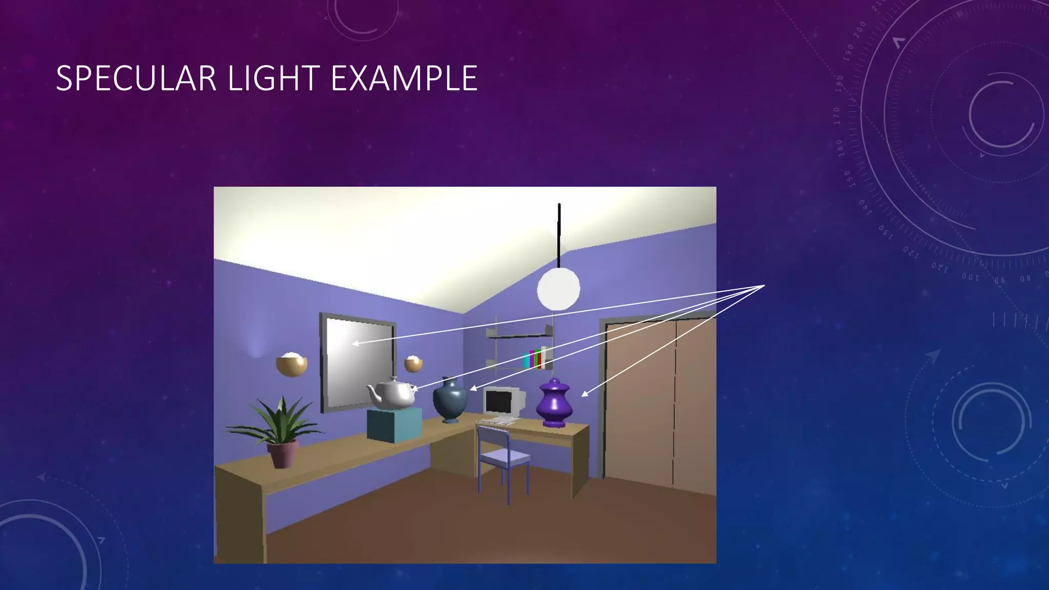SPECULAR LIGHT EXAMPLE
 