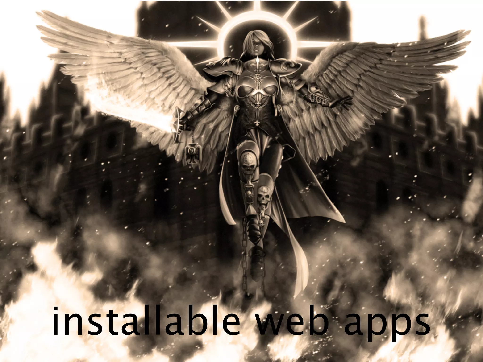 installable web apps
 