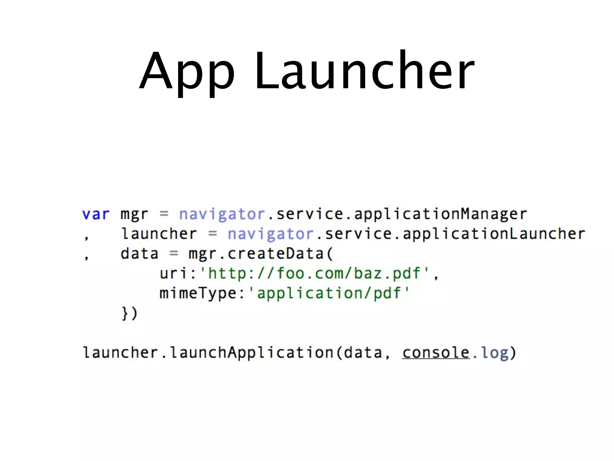 App Launcher
 