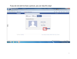 If you do not wish to have a picture, you can skip this step! 




                                                                 6
 