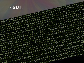 ・XML
 