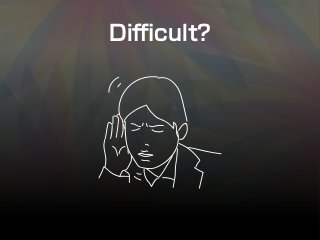 Diﬃcult?
 