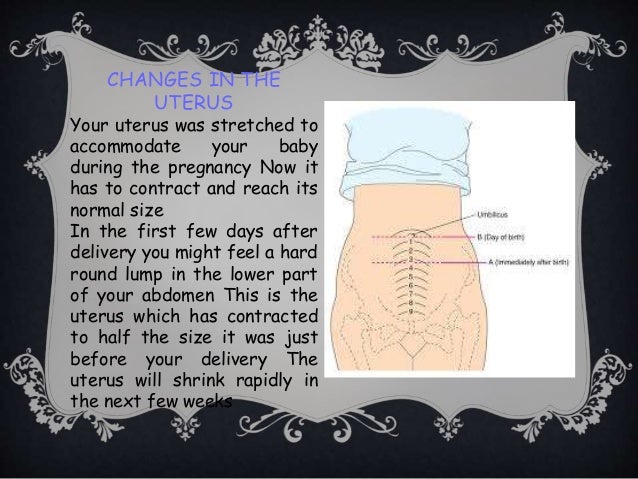 after delivery care