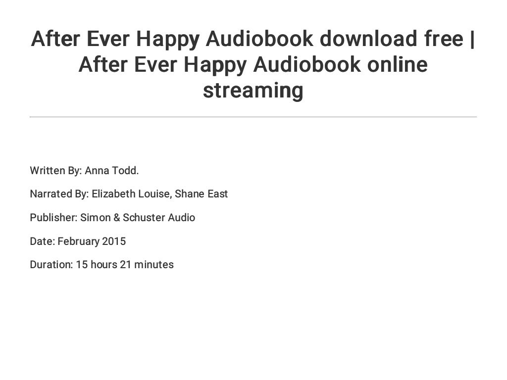 after ever happy books in order