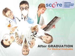 After GRADUATION
For Medical Graduates
 