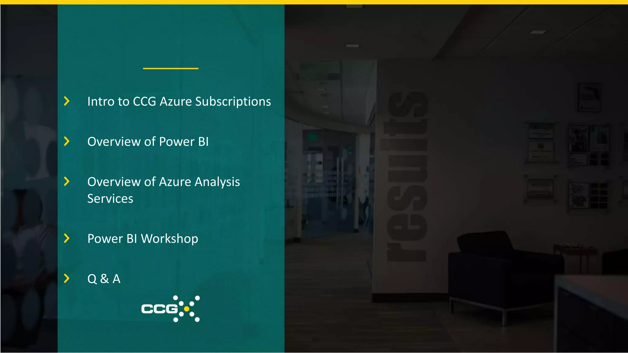 Afternoons with Azure - Power BI and Azure Analysis Services | PPT