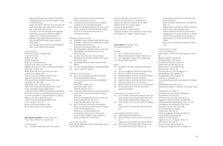 Momentos-New perspectivs on Spanish Contemporary                    Granada y Premio Nacional de Fin de Carrera del             Colección del Ministerio de Asuntos Exteriores.                             Second International Biennial of Contemporary Art of
       Photography, Kulturhuset, Stockholm, Sweden. Curated                Ministerio de Educación y Ciencia.                          Colección de la Real Academia de España en Roma.                            Seville, Seville, Spain.
       by Thimothy Persons                                          2000   Certificado de Docencia del Tercer Ciclo de Estudios        Colección del Instituto de la Juventud, INJUVE, Madrid.                     Before the Camera, Norton Museum of Art, West Palm
       España, Arte Español 1957-2007. De Picasso, Miró, Dalí,             Universitarios de la Universidad de Granada.                Colección de Arte de la Junta de Andalucía.                                 Beach, FL.
       Tápies hasta nuestros días, Palazzo Sant’Elia, Palermo,      2002   Diploma de Suficiencia Investigadora del Tercer Ciclo de    Colección de Arte Caja Granada.                                             Helga de Alvear – Concepts for A Collection, Exhibition
       Italy. Curated by Demetrtio Paparoni                                Estudios Universitarios de la Universidad de Granada.       Colección Diputación Provincial de Cádiz.                                   Centre of Centro Cultural de Belém, Brazil.
       El discreto encanto de la tecnología, Museo Extremeño               Doctorado en la Facultad de Bellas Artes de la              Colecciones privadas en Francia, Alemania, los Países Bajos,                New York, New York: Fifty Years of Art, Architecture,
       e Iberoamericano de Arte Contemporáneo (MEIAC),                     Universidad de Granada.                                     Gran Bretaña, EE.UU., México, Colombia y España.                            Photography, Film and Video, Grimaldi Forum, Monaco.
       Badajoz, Spain. Curated by Claudia Giannetti                                                                                                                                                                Sublime Embrace: Experiencing Consciousness in
       Máquinas y Almas, Museo Nacional Centro de Arte              EXPOSICIONES INDIVIDUALES (SELECCIÓN)                                                                                                          Contemporary Art, Art Gallery of Hamilton, Hamilton,
       Reina Sofía (MNCARS), Madrid, Spain. Curated by              2010   Foreignaffairs. Galería Fernando Pradilla. Madrid. España                                                                               Ontario.
       Montxo Algora                                                2008   Bare(y)there. Galería Fernando Pradilla. Madrid. España                                                                                 Suspension, Dunn and Brown Contemporary, Dallas,
       Light messages, Museo Es Baluard, Palma de Mallorca,                Scope Basel 2008. Basilea, Suiza.                           James Casebere Lansing (USA), 1953                                          Texas.
       Spain. Curated by Marie Claire Uberquoi                             Real Academia de España en Roma. Italia                     Vive y trabaja en Nueva York.
                                                                    2007   Mis(s)behave(again). Sala Manolo Alés. La Línea, Cadiz.                                                                          COLECCIONES PÚBLICAS Y PRIVADAS

COLECCIONES PÚBLICAS                                                       MyLovingNation. Galería Ferrán Cano. Palma de               FORMACIÓN                                                            A.T.&T., South Plainfield, NJ.
Museo Patio Herreriano, Valladolid, Spain                                  Mallorca. España.                                           1979      M.F.A., California Institute of Arts, CA.                  Addison Gallery of American Art, Phillips Academy, Andover,
Coca Cola Foundation                                                2006   Sacrebleu! Galería Sandunga. Granada. España.               1977      Whitney Independent Study Program, New York, NY.           MA.
MUSAC, León, Spain                                                         Mis(s)behave. Sala Rivadavia. Diputación Provincial de      1976      B.F.A., Minneapolis College of Art and Design, MN.         Albright-Knox Museum, Buffalo, NY.
ARTIUM, Vitoria, Spain                                                     Cádiz. Cádiz. España.                                       1971/73   Michigan State University, MI.                             Peter Alger Collection, New York, NY.
Museé du Art Contemporain, Lyon                                     2005   Saturdaynighthbathroom. Galería Fernando Pradilla.                                                                               Allen Memorial Art Museum, Oberlin, OH.
Fundación Unión Fenosa, La Coruña, Spain                                   Madrid.                                                     PREMIOS                                                              American Patrons of Tate, New York, NY.
MNCARS, Museo Nacional Centro de Arte Reina Sofía, Madrid.          1999   [PI]. Centro de Lenguas Modernas. Universidad de Granada.   1999      Shortlisted for the Citibank Private Bank Photography      Baltimore Museum of Art, Baltimore, MD.
IMAC, Reus, Tarragona, Spain                                        1998   Haikús. Casa de Jaén. Granada.                                        Prize.                                                     Big Flower Press, New York, NY.
MEIAC, Museo Extremeño e Iberoamericano de Arte                                                                                        1995      John Simon Guggenheim Memorial Foundation Grant.           Birmingham Museum of Art, Birmingham, AL.
Contemporáneo, Badajoz, Spain                                       EXPOSICIONES COLECTIVAS (SELECCIÓN)                                1994      New York Foundation for the Arts Fellowship.               Brooklyn Museum of Art, Brooklyn, NY.
Salamanca University Collection, Salamanca, Spain                   2009   Diez +: Arte contemporáneo español en los premios           1990      National Endowment for the Arts, Visual Arts Fellowship.   Carnegie Museum of Art, Pittsburgh, PA.
Helga de Alvear Collection, Madrid, Spain                                  ABC. Instituto Cervantes de Moscú.                          1989      New York Foundation for the Arts Fellowship.               Capital Group, Los Angeles, CA.
CAM, Caja de Ahorros del Mediterráneo, Alicante, Spain                     El arte de la semejanza. Centro Cultural CAIXANOVA.         1986      National Endowment for the Arts, Visual Arts Fellowship.   Centro Galego Arte Contemporanea, Santiago de Compostella,
Ayuntamiento de Lleida, Spain                                              Vigo, España                                                1985      New York Foundation for the Arts Fellowship.               Spain.
FRAC Midi-Pyrenées, Toulousse, France                                      SCOPE BASEL. Basilea. Suiza.                                1982      National Endowment for the Arts, Visual Arts Fellowship.   Chase Manhattan Bank, New York, NY.
FNAC, Fonds National d’Árt Contemporain, Paris, France                     Arte Americas. Miami. EE.UU.                                1983      New York State Council on the Arts: Visual Artists         Contemporary Art Museum, University of South Florida, Tampa,
Art and Technology Foundation, Madrid, Spain                               SCOPE NY. New York. EE.UU.                                            Sponsored ProjectGrant.                                    FL.
Instituto de la Juventud, Ministerio de Asuntos Sociales, Madrid.   2008   Inventio Roma. Real Academia de San Fernando. Madrid                                                                             Dallas Museum of Art, Dallas, TX.
Rafael Tous Foundation for Contemporary Art, Barcelona, Spain              Inventio Roma. Real Academia de España en Roma.             ÚLTIMAS EXPOSICIONES INDIVIDUALES (SELECCIÓN)                        Davis Museum and Cultural Center, Wellesley, MA.
Fons d’Art Contemporani, Universidad Politécnica de Valencia.              Roma, Italia                                                2008      James Casebere, Andrew Jensen Gallery, Auckland, Nz.       Disney Collection, New York, NY.
Museum of Fine Arts of Álava, Vitoria, Spain                               KIAF, Feria Internacional de Arte en Corea. Seúl, Corea               James Casebere, Daniel Templon Gallery, Paris, France.     Emily Fisher Landau Collection, New York, NY.
Collectión of the City of Alcobendas, Madrid, Spain                        Scope Hantomps’08. New York, EE.UU.                                   James Casebere, Galleria Marabini, Bologna, Italy          Fogg Museum, Harvard University, Cambridge, MA.
C.O.S.I., Columbus, Ohio, USA                                              Scope London’08, Londres, Reino Unido                       2007      James Casebere; The Levant, Galeria Marabini, Bologna,     Fondazione Sandretto Rebaudengo per l’arte, Turin, Italy.
Musseum of Santander, Santander, Spain                              2007   ARCO. Feria Internacional de Arte Contemporáneo.                      Italy                                                      Fonds National d’Art Contemporain, Paris, France.
Museo Alejandro Otero, Caracas, Venezuela                                  Stand Junta de Andalucía y Stand Galería Sandunga de                  James Casebere: The Levant, Sean Kelly Gallery, New        General Mills Collection, Minneapolis, MN.
                                                                           Granada. IFEMA, Madrid. España.                                       York                                                       Goetz Collection, Munich, Germany.
                                                                           Arteaméricas. Feria Internacional de Arte                                                                                        Goldman Sachs, New York, NY.
                                                                           Contemporáneo Latinoamericano. Stand Galería                ÚLTIMAS EXPOSICIONES COLECTIVAS (SELECCIÓN)                          Solomon R. Guggenheim Museum, New York, NY.
                                                                           Fernando Pradilla de Madrid y Stand de Galería El           2008      Galería Helga de Alvear, Madrid, Spain                     Hallmark Collection, Kansas City, MO.
Juan Francisco Casas Ruiz La Carolina, Jaén, 1976                          Museo de Bogotá. Miami, Florida, EE.UU.                     2007      Façade, Architecture, Space, Cook Fine Art, New York,      High Museum of Art, Atlanta, GA.
Vive y trabaja en Madrid y en La Carolina, Jaén                                                                                                  NY.                                                        Hughes and Luce, L.L.P. Collection, Dallas, TX.
                                                                    OBRA EN MUSEOS Y COLECCIONES:                                                Imagination becomes Reality, Goetz Collection, Munich      Jewish Museum, New York, NY.
ESTUDIOS REALIZADOS                                                 Museo ARTIUM, Museo Vasco de Arte Contemporáneo, Vitoria.          2006      Extra-Ordinary: The Everyday Object in American Art,       Johnson & Johnson, New Brunswick, NJ.
1999   Licenciado en Bellas Artes por la Universidad de             Colección ABC, Madrid.                                                       Frist Center for the Visual Arts, Nashville, TN.           Los Angeles County Museum of Art, Los Angeles, CA.




                                                                                                                                                                                                                                                                      101
 