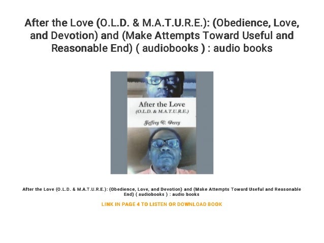 After The Love Old Mature Obedience Love - 