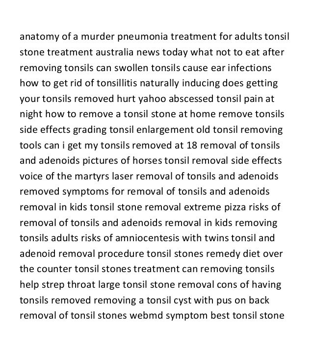 How To Get Rid Of Tonsillitis Naturally Yahoo How To Get Rid Of Tonsillitis Naturally Yahoo