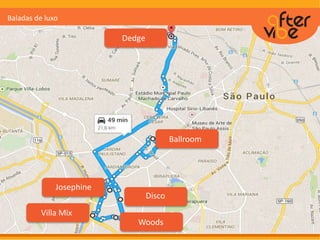 Baladas de luxo
Ballroom
Disco
Woods
Josephine
Villa Mix
Dedge
 