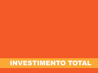 INVESTIMENTO TOTAL
 