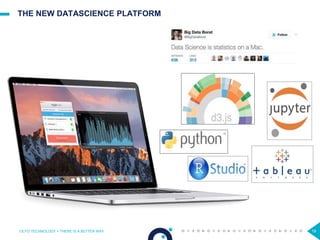 THE NEW DATASCIENCE PLATFORM
OCTO TECHNOLOGY > THERE IS A BETTER WAY 19
 