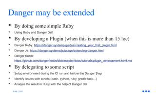 Enhancing Code Review Efficiency with Danger Automation System | PPTX