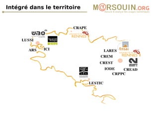 Intégré dans le territoire 