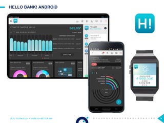 HELLO BANK! ANDROID
OCTO TECHNOLOGY > THERE IS A BETTER WAY 74
 