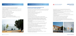 · Aproveitamento do lote municipal para bolsa de estacionamento
· Requalificação da Estrada de Abegoaria, em Água Travessa e estrada
Vale de Horta - Ponte de Sor
· Programa de incentivo à recuperação da arquitetura tradicional para estímulo
à fixação de jovens e promoção turística
· Construção de cemitério que sirva as localidades do Brunheirinho
e Vale da Horta
· Recuperação do polidesportivo (parque festas de Bemposta) para as diversas
atividades desportivas
· Instalação de sistema de iluminação no campo de futebol
· Apoio às associações de cultura e desporto existentes
· Apoio à atividade das diferentes Comissões de Festas
· Apoio às obras nos parques desportivos e de festas da área da freguesia
· Apoio à Associação de Solidariedade Social Pró-Cultural Professor Silva Leitão
para a construção de um Lar
O QUE FIZEMOS
· Acompanhámos a instalação do Centro Escolar de Bemposta
· Apoiámos a requalificação da Estrada Bemposta/ Chaminé
· Cedemos as Escolas Primárias de Bemposta, Brunheirinho, Chaminé e Água
Travessa a Associações
· Requalificámos os parques desportivos em Bemposta, Água Travessa e Foz
· Requalificámos arruamentos e valetas
· Efetuámos limpeza de diversas linhas de água
· Apoiámos a rede de transportes escolares
· Promovemos o passeio de idosos
· Procedemos à distribuição gratuita de cal
· Apoiámos a criação da Comissão Social de Freguesia
· Apoiámos as obras de conservação da Sociedade Recreativa e Musical
de Bemposta
· Dinamização da Comissão Social de Freguesia em articulação com a Rede Social
· Organização e apoio a atividades culturais e desportivas para crianças e jovens
· Apoio a idosos e reformados
· Realização do passeio anual para idosos e reformados
· Realização de passeio/convívio para os jovens
· Apoio à rede de transportes escolares
· Distribuição gratuita de cal
· Atualização do portal da freguesia
· Disponibilização de acesso a internet wireless nos espaços públicos
· Criação de condições para a manutenção da extensão do Centro de Saúde
· Construção do Quartel da GNR em Bemposta, já publicado em Diário
da República, responsabilidade do Ministério da Administração Interna
· Abastecimento de água a partir do Castelo do Bode e a ligação da rede
pública ao Baralho
· Acompanhamento e apoio às obras de reaqualificação do acesso
ao Centro Escolar
· Limpeza e manutenção de espaços públicos e conservação da rede viária
· Limpeza e manutenção de linhas de água, caminhos rurais e florestais
· Requalificação do Pontão de Besteiros
· Procura de solução para o encaminhamento das águas pluviais junto
ao Parque de Festas e Rua Principal em Vale de Horta
· Recuperação do espaço envolvente à casa mortuária e à biblioteca
em Bemposta
· Melhoria e modernização da sinalização de trânsito, turística e toponímica
· Requalificação de arruamentos, valetas e bermas
· Recuperação do pavimento na Rua Francisco Gomes
· Requalificação dos passeios e bermas da Estrada Nacional n.º 2 dentro
do perímetro urbano de Bemposta
AS NOSSAS PROPOSTAS
PROMOÇÃO DO BEM-ESTAR E DA QUALIDADE DE VIDA,
INCLUSÃO SOCIAL E COESÃO TERRITORIAL
Aqui, somos mais próximos. FREGUESIA DE BEMPOSTA
 