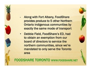 Fort Albany Good Food Market
 