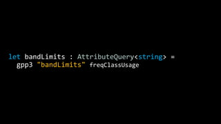 let bandLimits : AttributeQuery<string> =
gpp3 "bandLimits" freqClassUsage
 