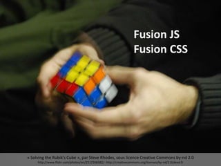 « Solving the Rubik's Cube », par Steve Rhodes, sous licence Creative Commons by-nd 2.0
http://www.flickr.com/photos/ari/2217206582/- http://creativecommons.org/licenses/by-nd/2.0/deed.fr
Fusion JS
Fusion CSS
 